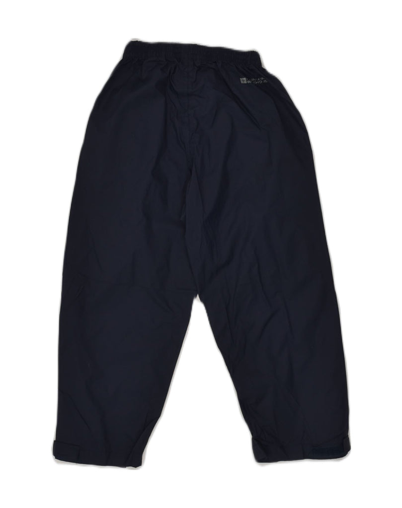 MOUNTAIN WAREHOUSE Boys Windbreaker Trousers 5-6 Years Navy Blue Nylon | Vintage Mountain Warehouse | Thrift | Second-Hand Mountain Warehouse | Used Clothing | Messina Hembry 