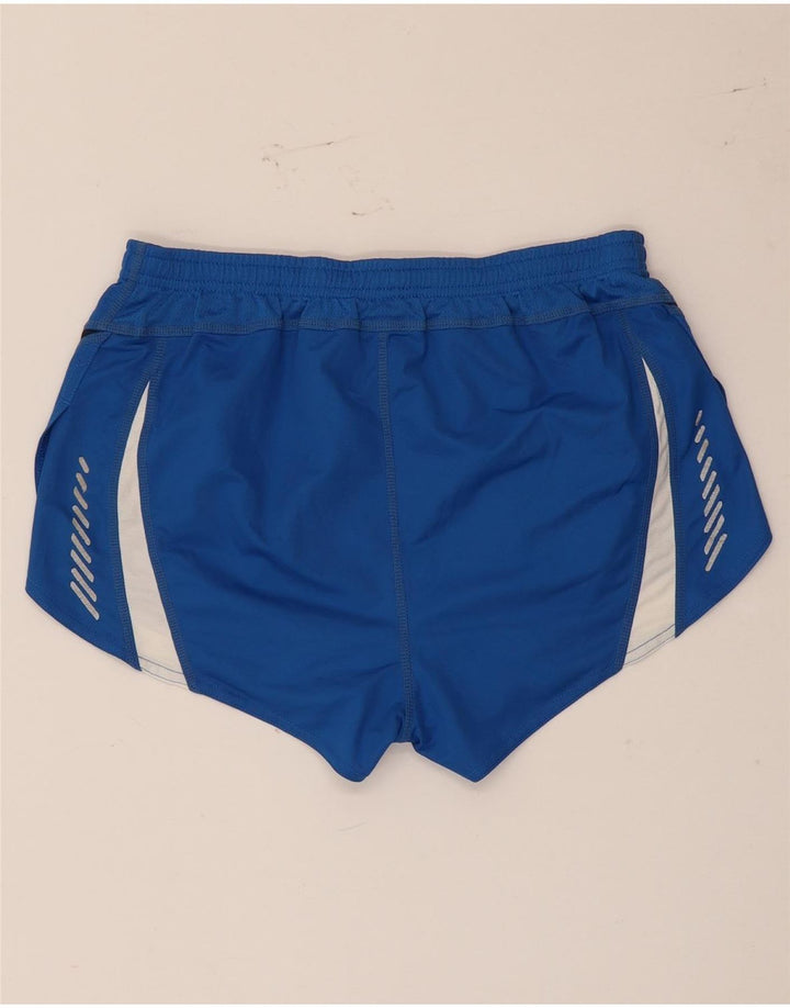 Asics Womens Swimming Shorts XL Blue Colourblock Polyester