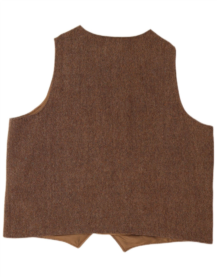 Eddie Doherty Mens Waistcoat 2XL Brown