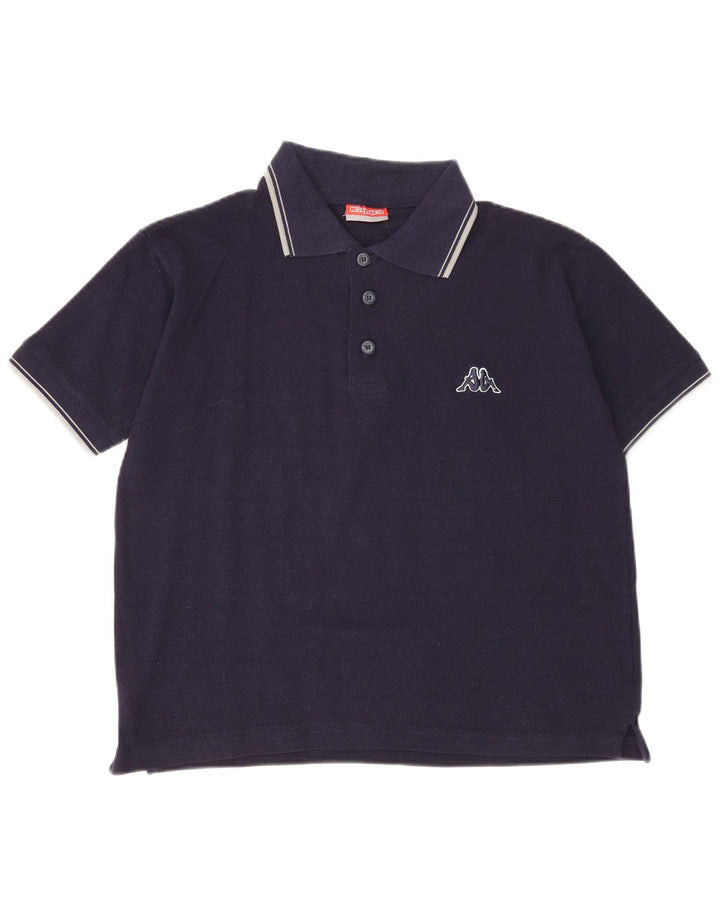 KAPPA Mens Polo Shirt Medium Navy Blue