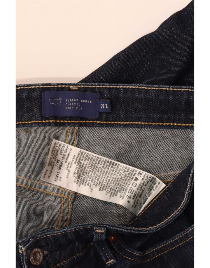 Levi's Womens Classics Curvy Bootcut Jeans W31 L31 Blue Cotton