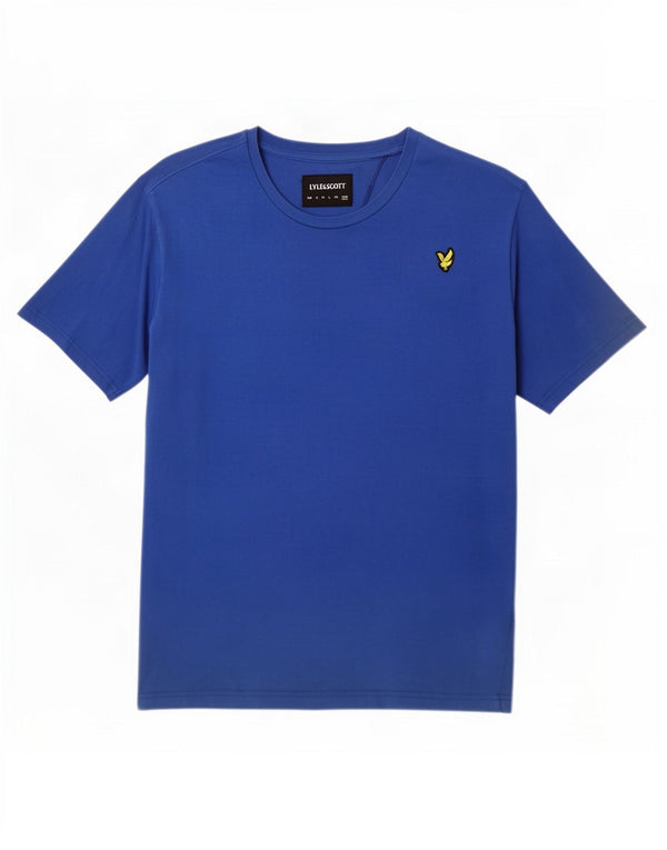 Lyle & Scott Mens T-Shirt Top 2XL Blue Cotton