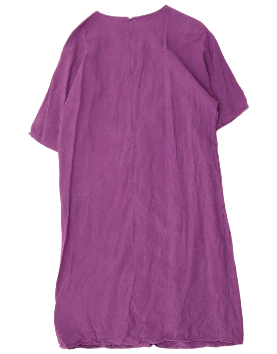 Stefanel Womens Oversized Maxi Dress UK 14 Medium Purple Lyocell