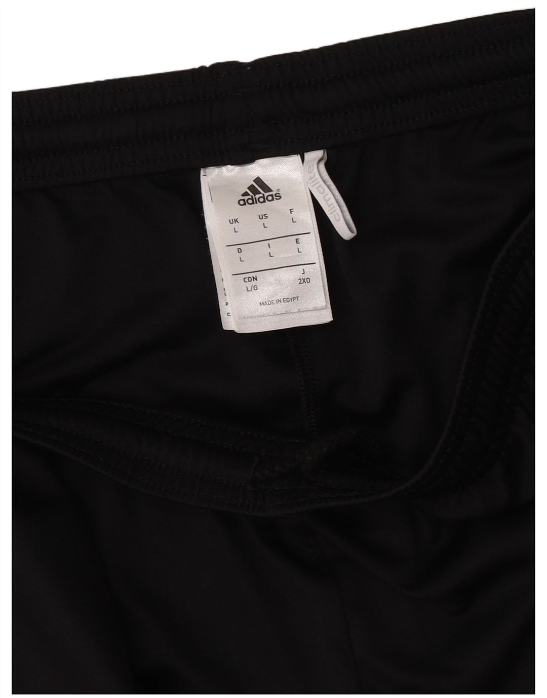 ADIDAS Mens Climalite Sport Shorts Large  Black Polyester