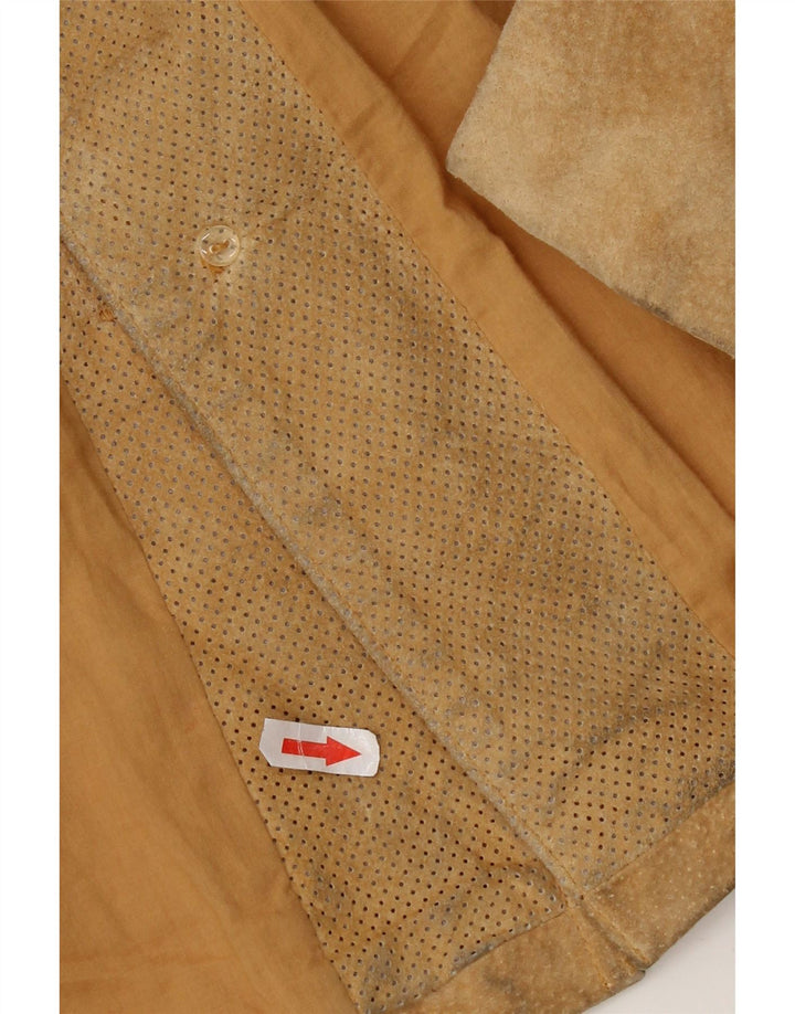 Conbipel Mens Suede Jacket IT 56 2XL Beige Leather