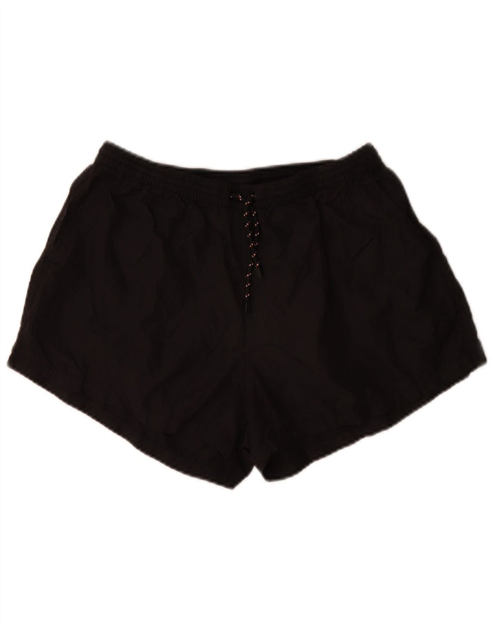 Zara Mens Sport Shorts XL Black Polyester