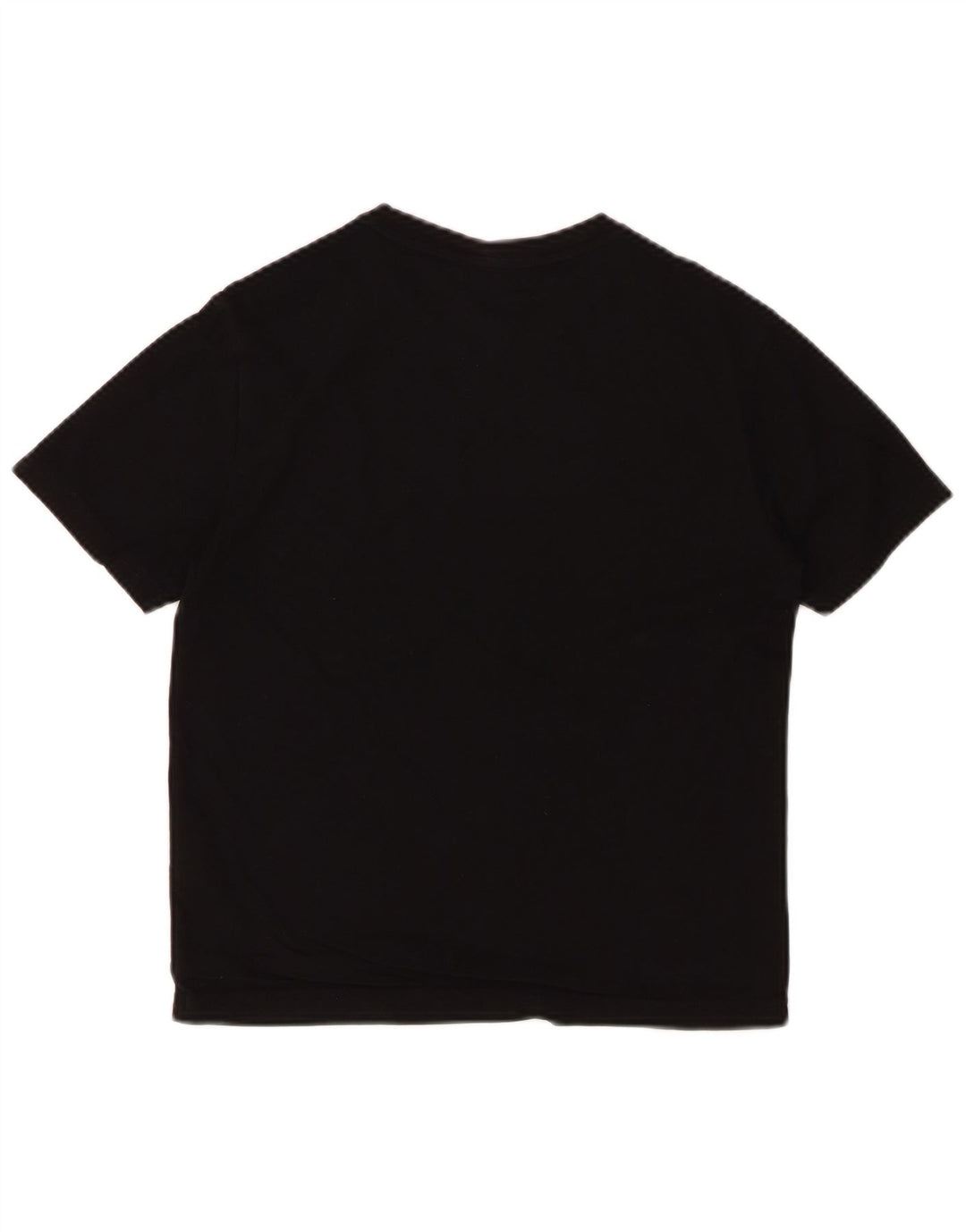 EMPORIO ARMANI Boys Graphic T-Shirt Top 11-12 Years Black Cotton