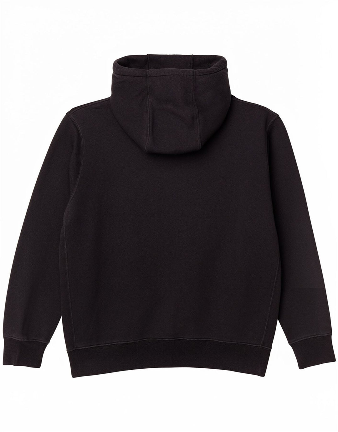Nike Mens Graphic Hoodie Jumper Medium Black Cotton
