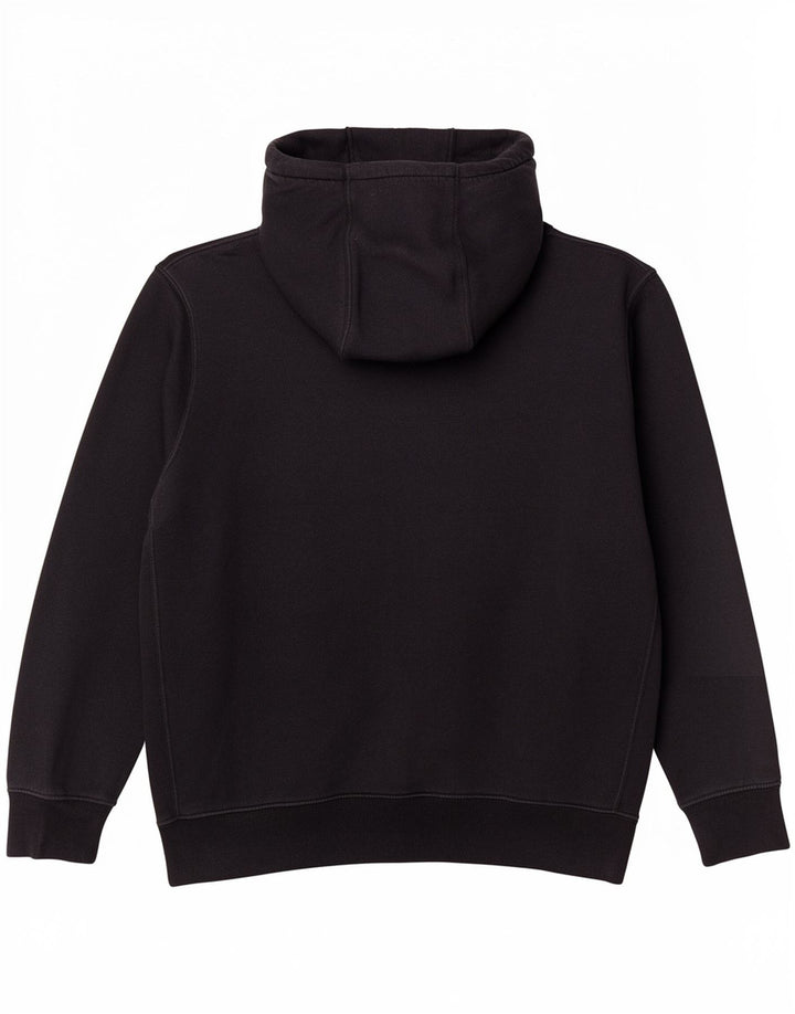 Nike Mens Graphic Hoodie Jumper Medium Black Cotton