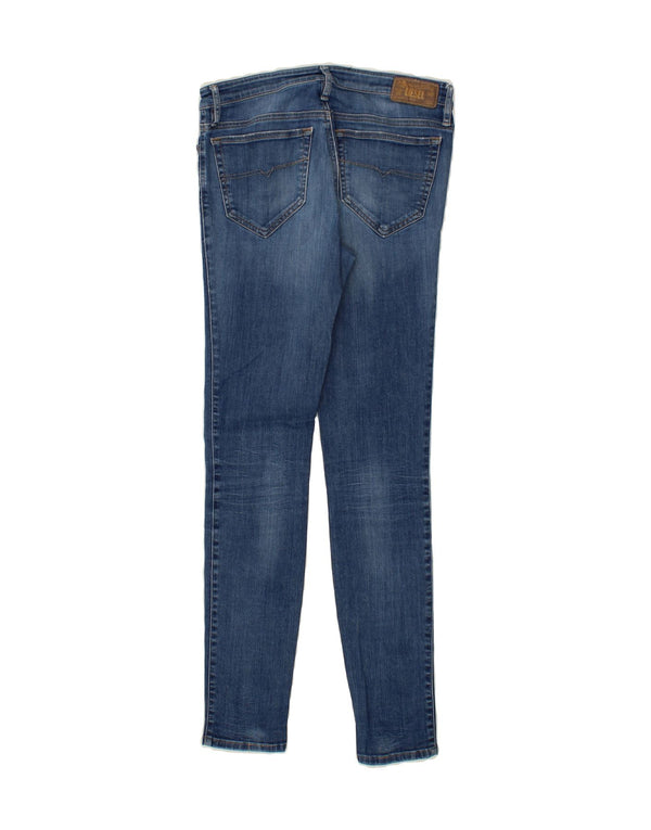 DIESEL Womens Super Slim Skinny Jeans W31 L32 Blue Cotton