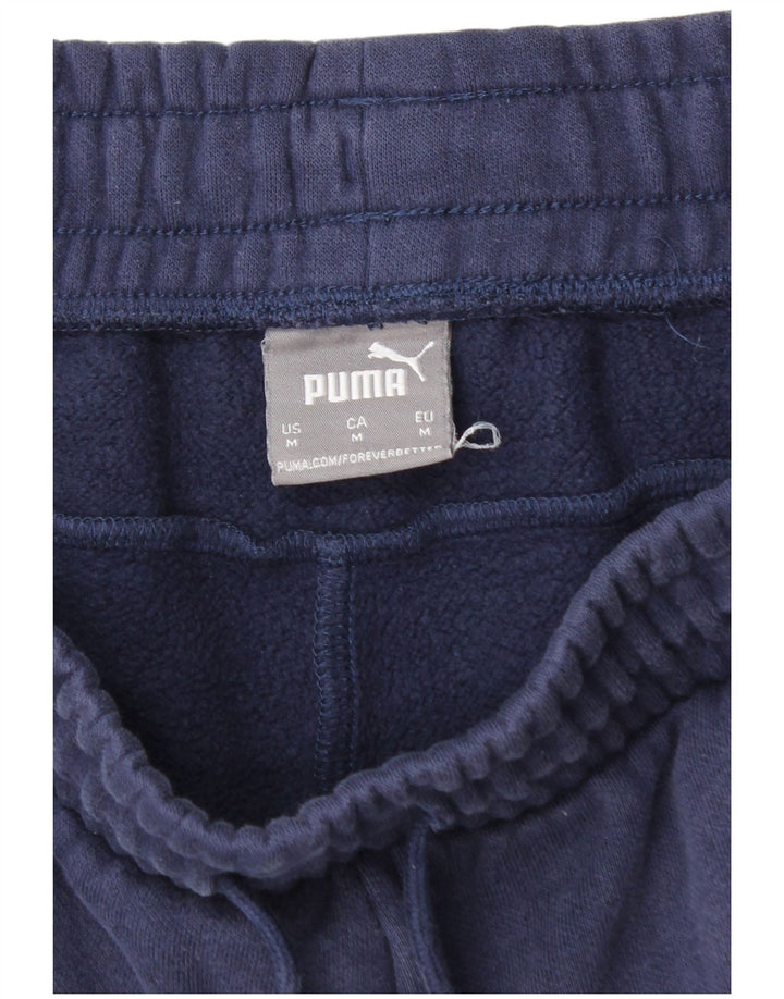 Puma Mens Tracksuit Trousers Joggers Medium Navy Blue