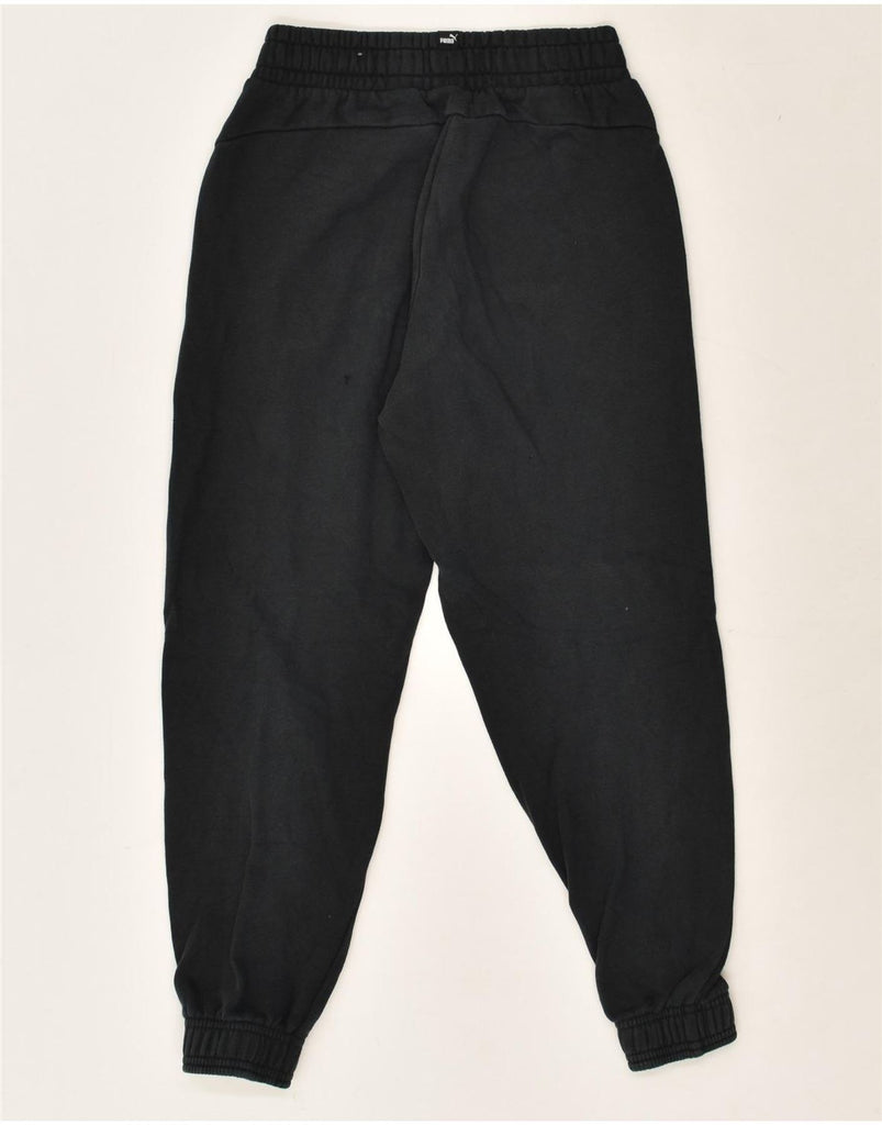 PUMA Boys Tracksuit Trousers Joggers 11-12 Years Black | Vintage Puma | Thrift | Second-Hand Puma | Used Clothing | Messina Hembry 