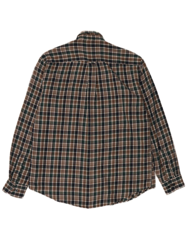James Pringle Mens Flannel Shirt Large Multicoloured Check
