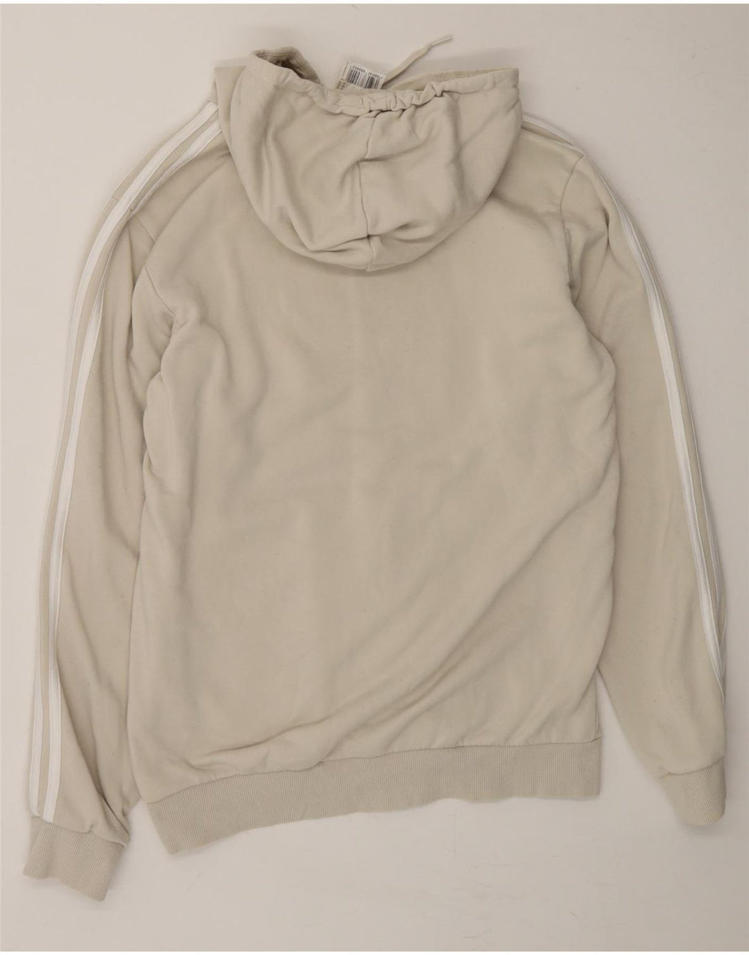 ADIDAS Mens Hoodie Jumper Medium Grey Cotton Vintage Adidas and Second-Hand Adidas from Messina Hembry 