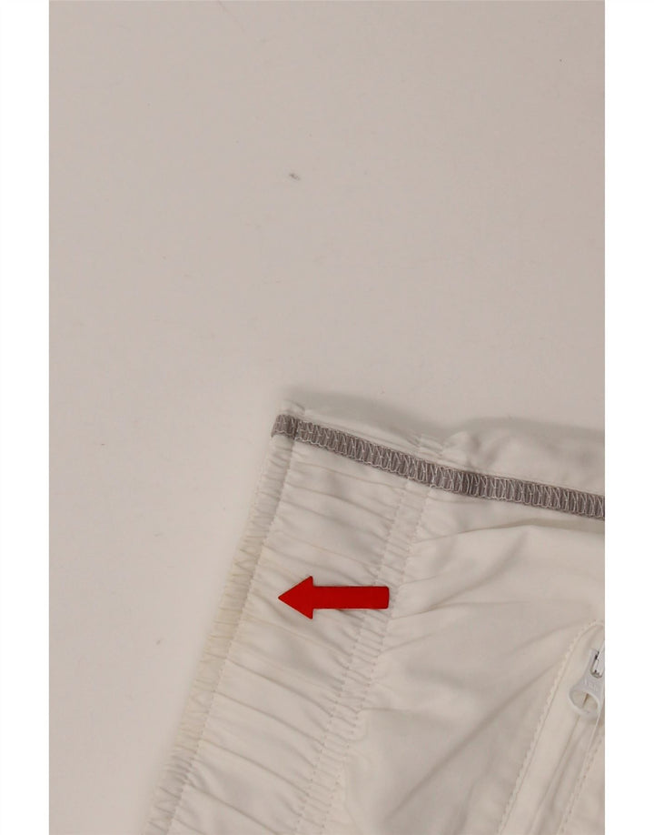 Nike Mens Graphic Sport Shorts Large White Polyester