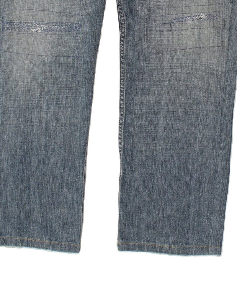 TOMMY HILFIGER Mens Tapered Jeans W36 L28 Blue Cotton | Vintage Tommy Hilfiger | Thrift | Second-Hand Tommy Hilfiger | Used Clothing | Messina Hembry 