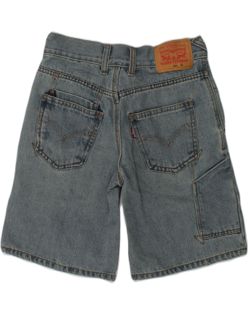 LEVI'S Boys Denim Shorts 7-8 Years W24  Blue Cotton | Vintage Levi's | Thrift | Second-Hand Levi's | Used Clothing | Messina Hembry 