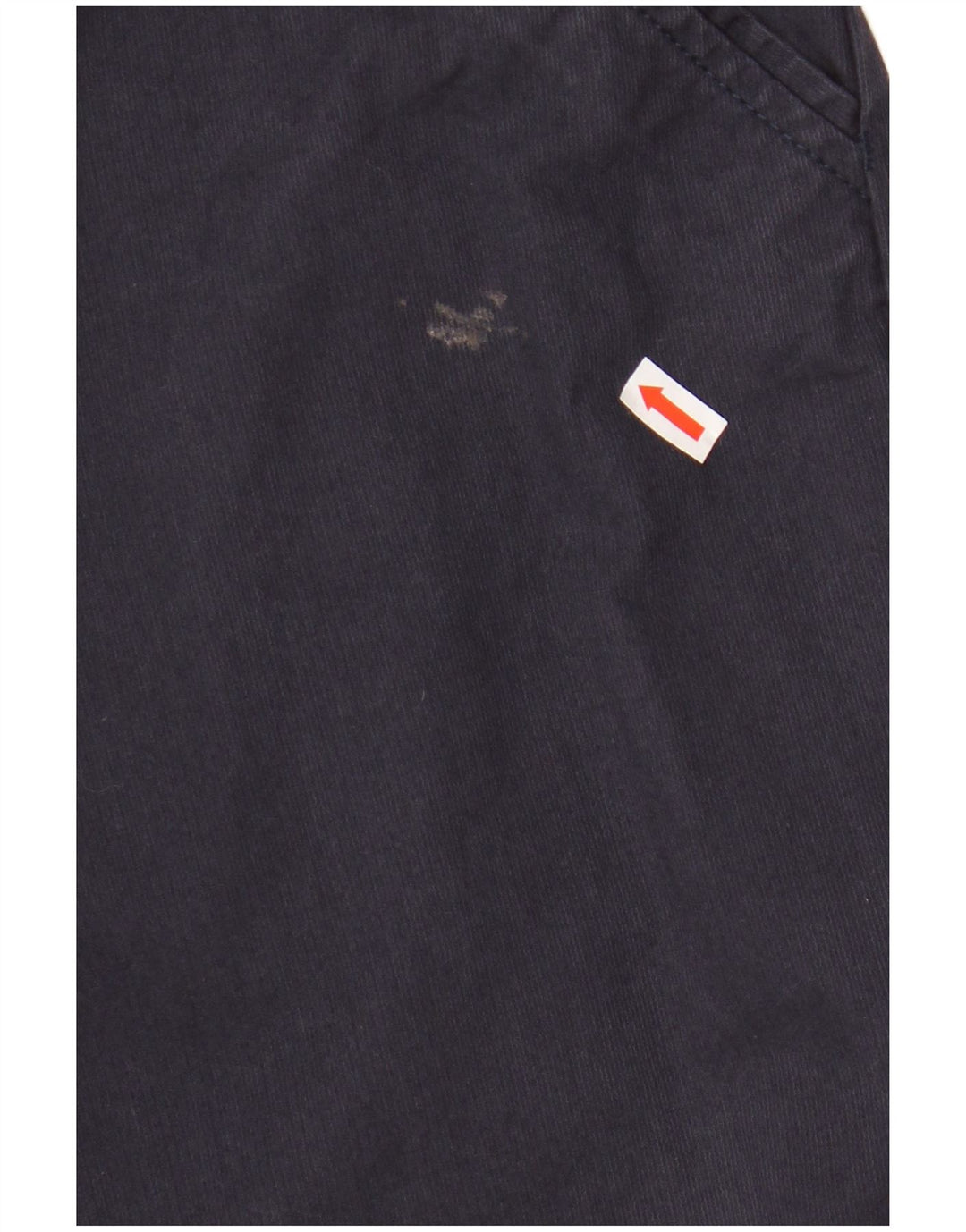 Marks & Spencer Womens Capri Trousers UK 10 Small W30 L21 Navy Blue