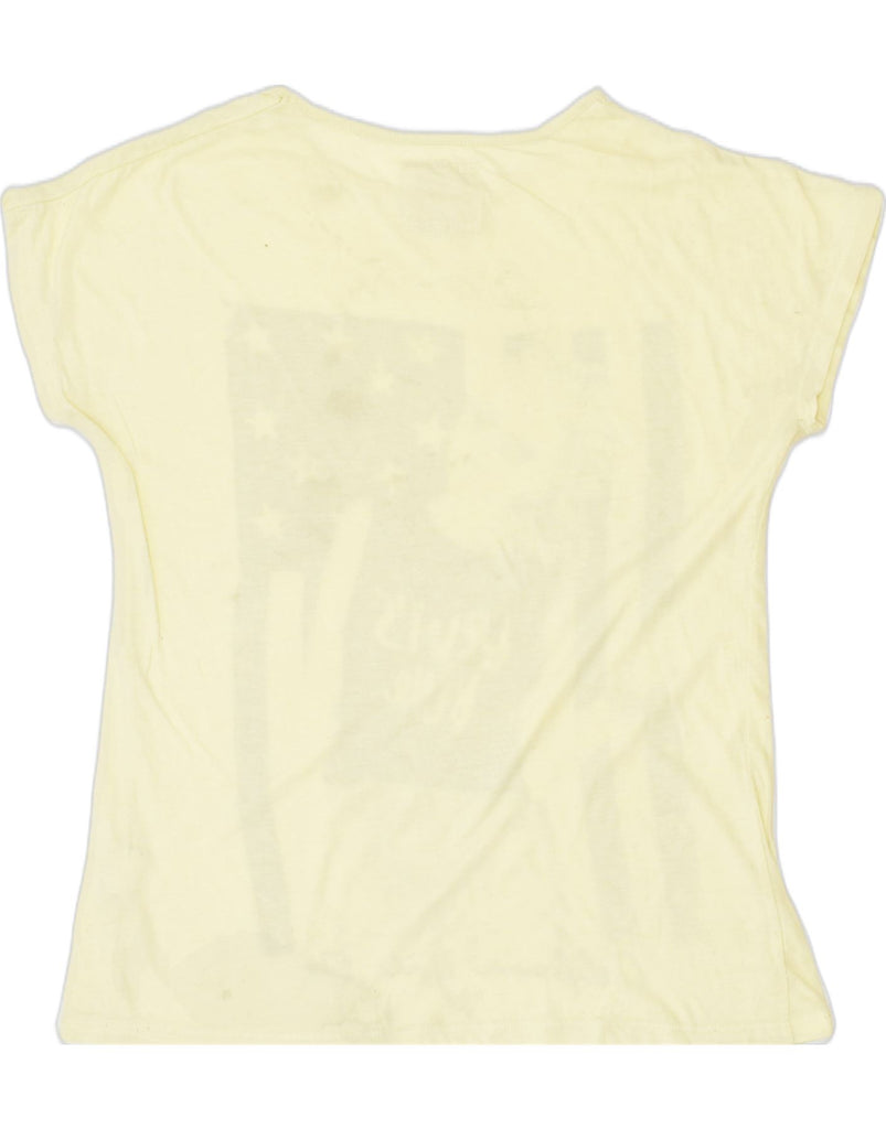 LEVI'S Girls Graphic T-Shirt Top 13-14 Years Yellow Cotton | Vintage | Thrift | Second-Hand | Used Clothing | Messina Hembry 