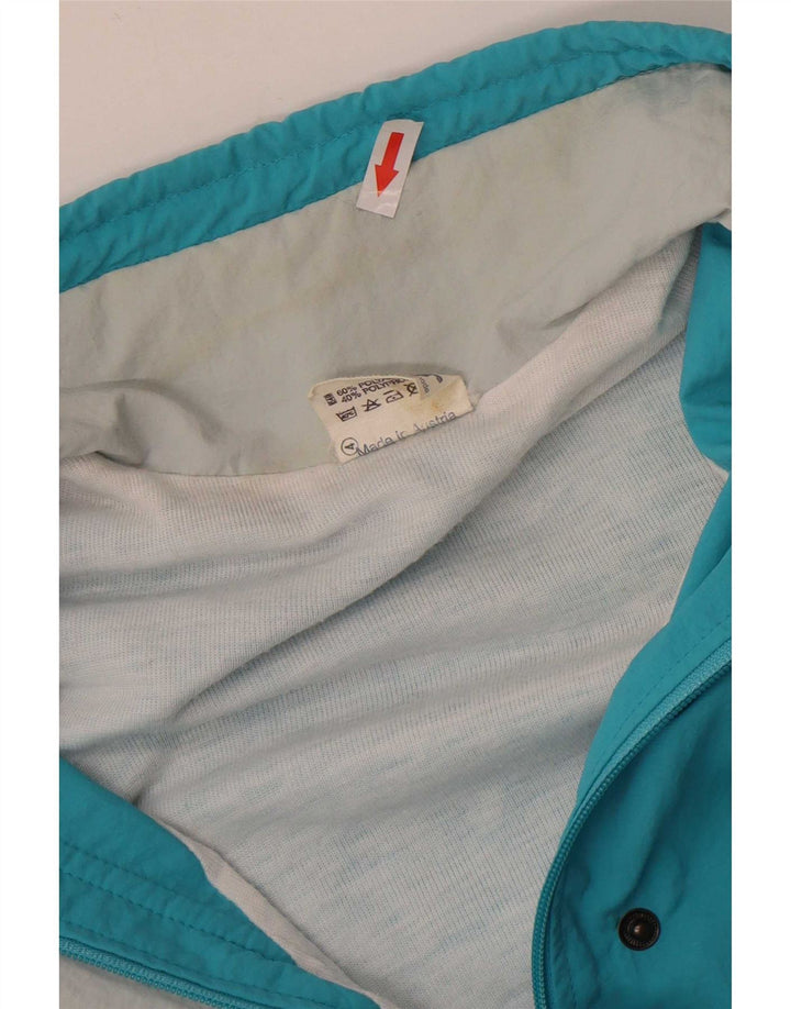 Loffler Womens Bomber Jacket EU 42 Large Blue Polyamide