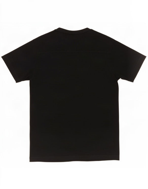 French Connection Boys Graphic T-Shirt Top 9-10 Years Black Cotton