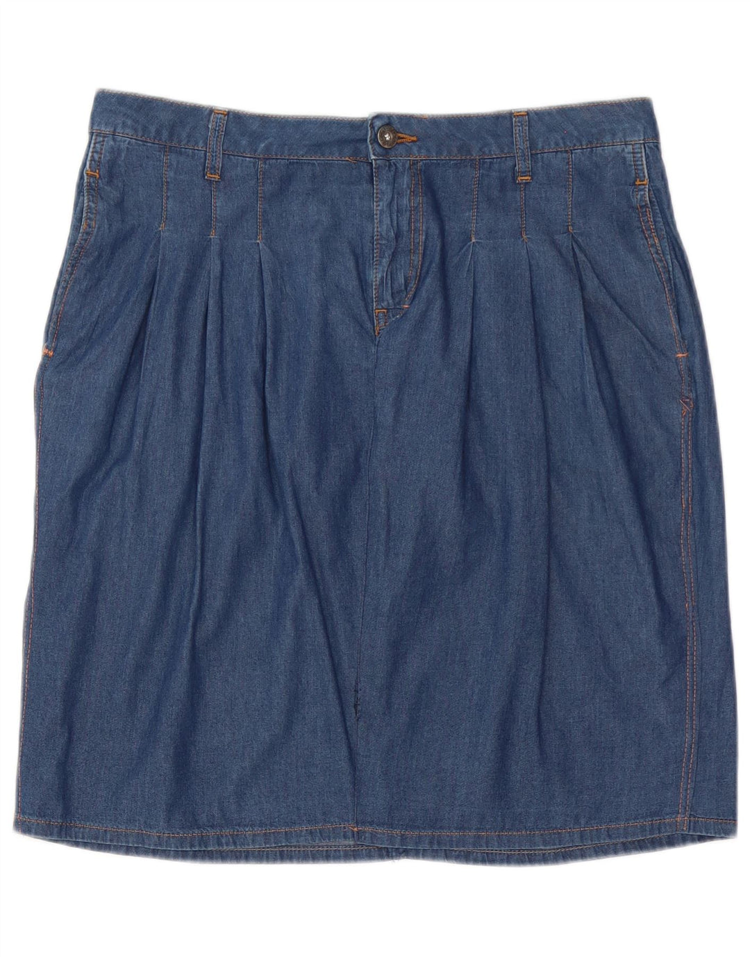 Rifle Womens Denim Skirt W30 Medium Blue