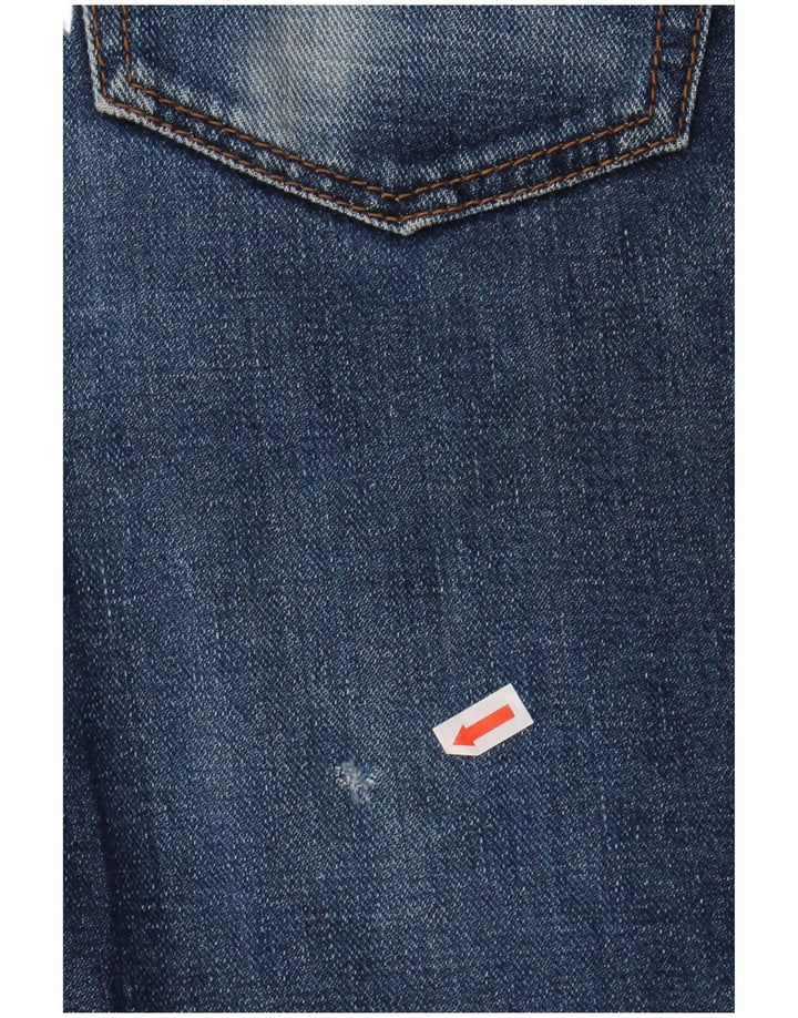 MURPHY & NYE Mens Sailmakers Custom Fit Straight Jeans W30 L30 Blue Cotton
