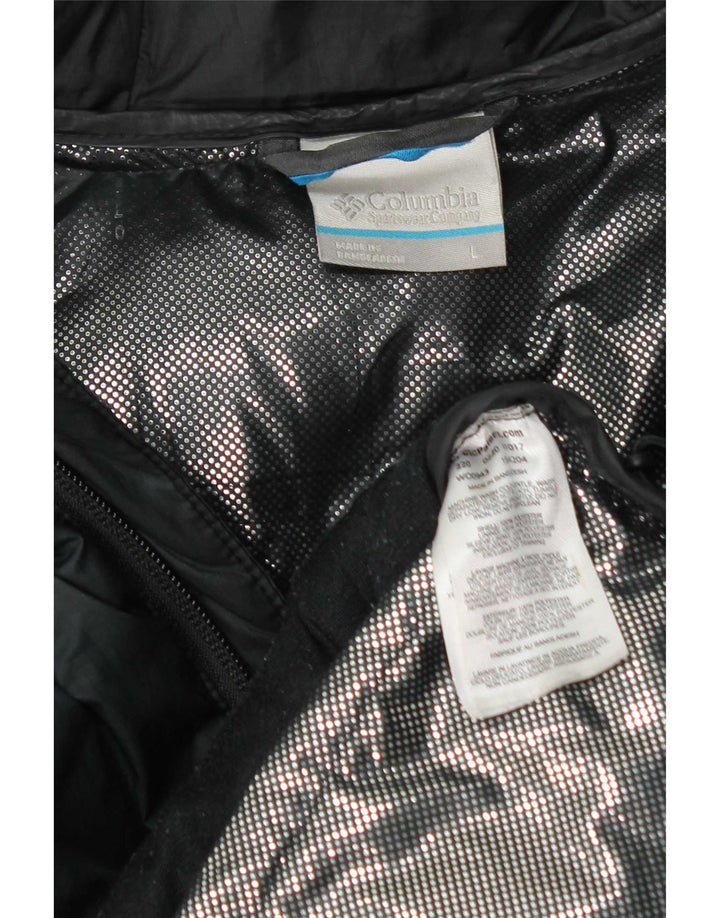 Columbia Mens Hooded Padded Jacket UK 40 Large Grey Polyester