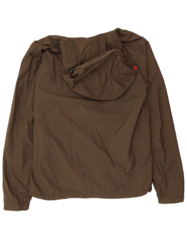 Superdry Mens Graphic Windbreaker Jacket UK 36 Small Green Polyester