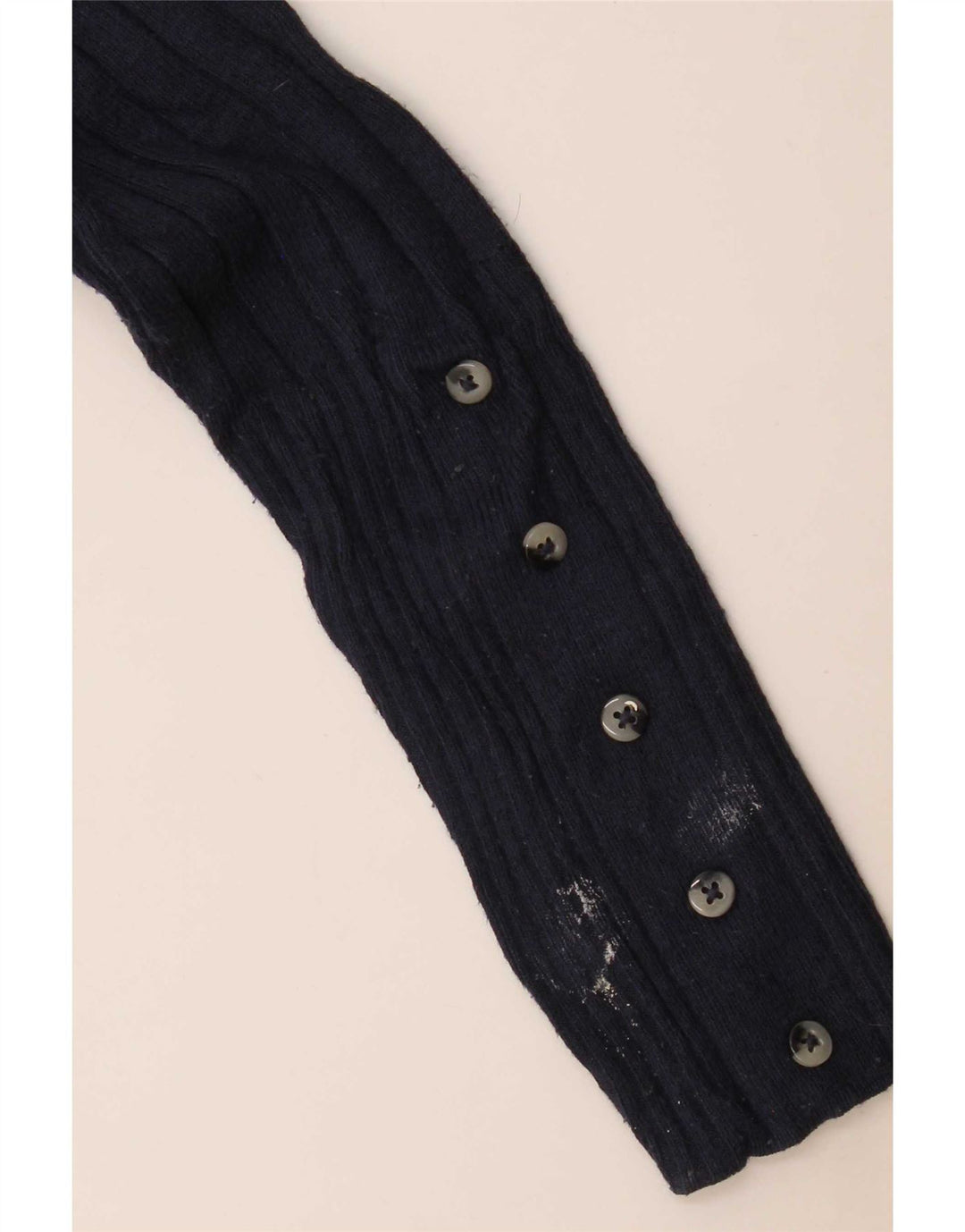 Marks & Spencer Womens Turtle Neck Jumper Sweater UK 8 Small Navy Blue