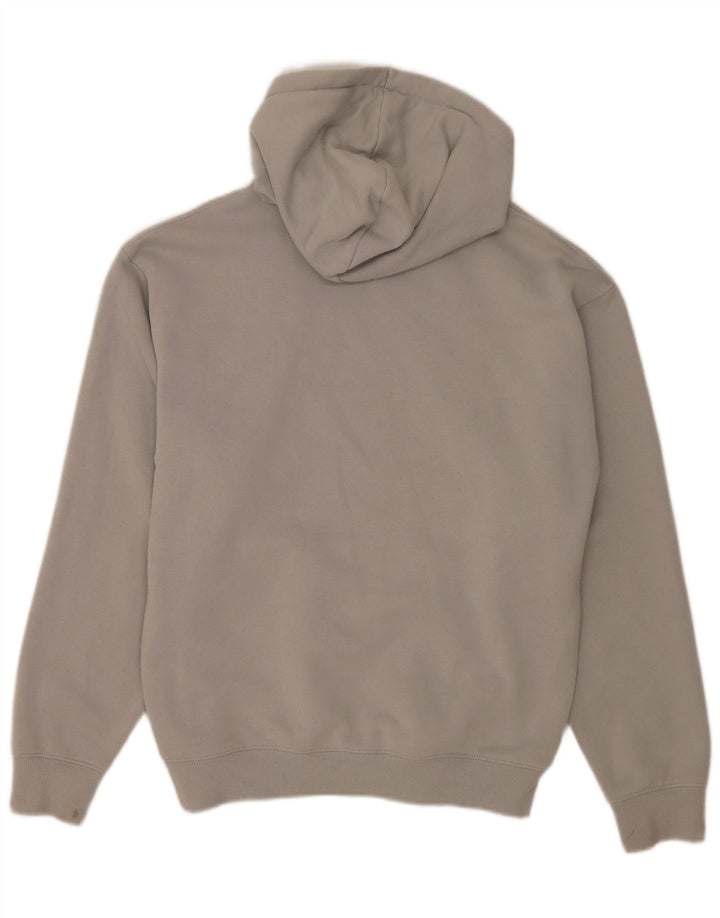 New Balance Mens Hoodie Jumper Small Grey Cotton