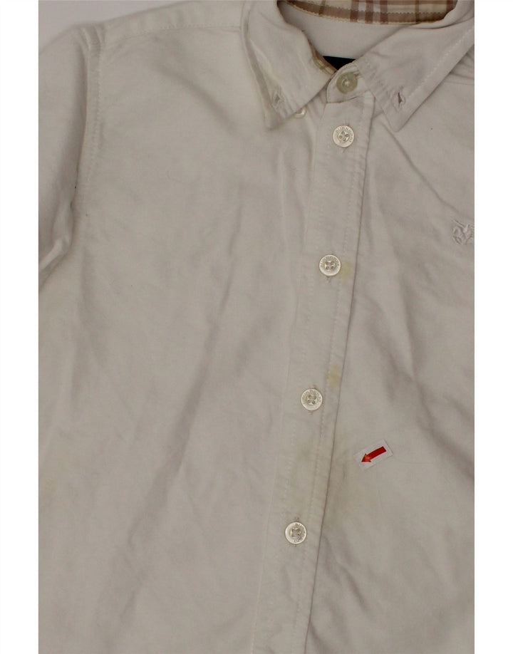 BURBERRY Baby Boys Shirt 18-24 Months White Cotton