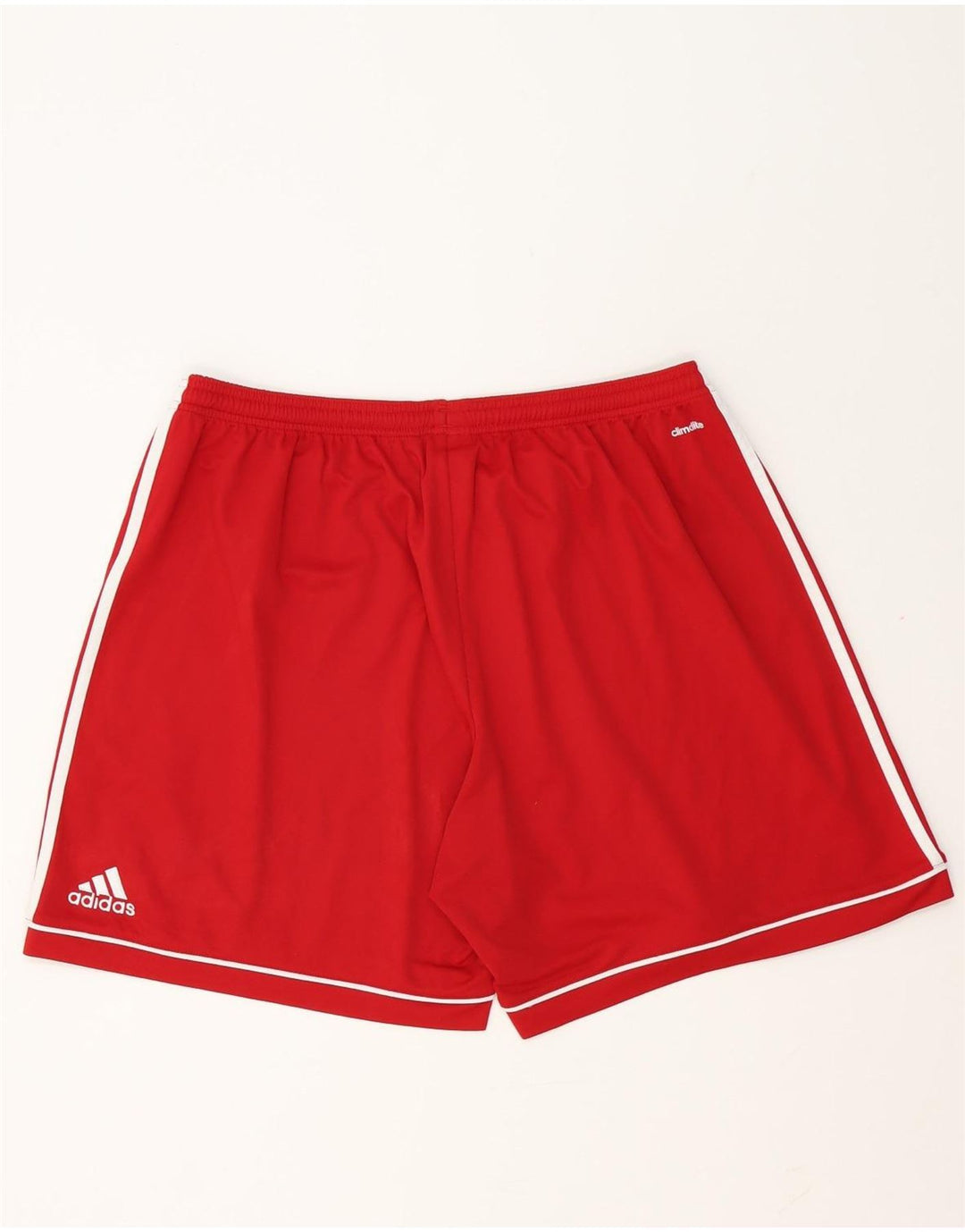 Adidas Mens Climalite Sport Shorts 2XL Red Polyester
