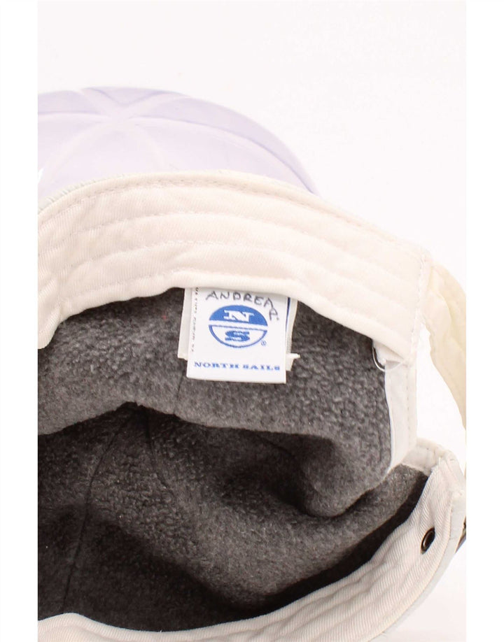North Sails Boys Graphic Baseball Cap 7-8 Years Medium White Sports