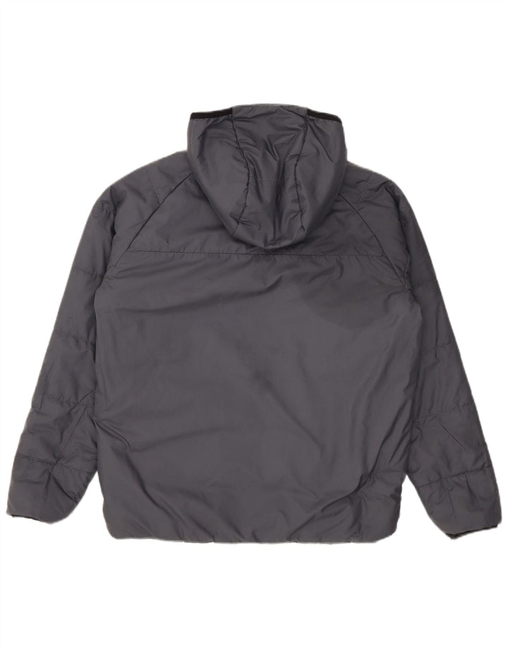 The North Face Boys Padded Jacket 11-12 Years Large Grey Colourblock