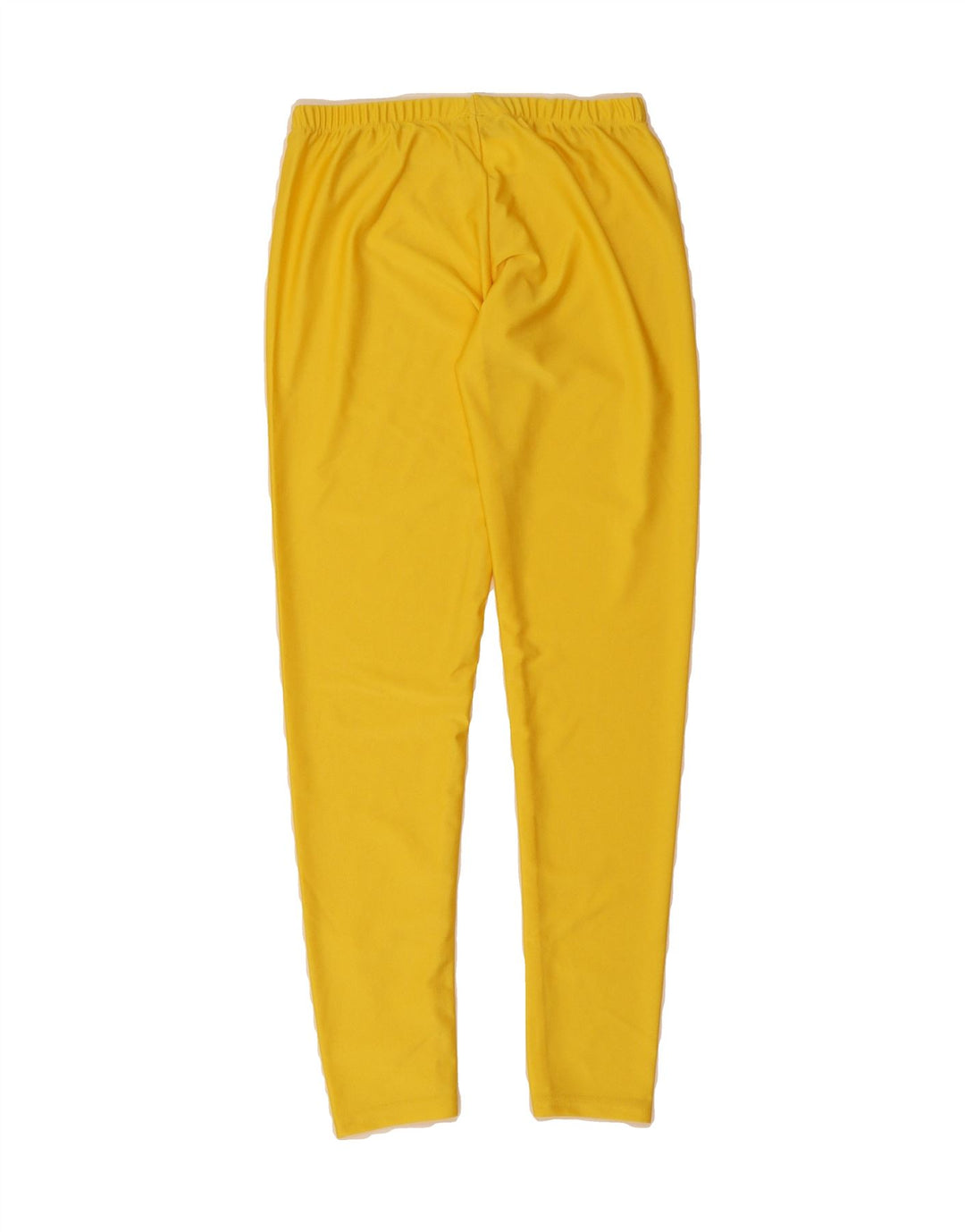 VINTAGE Womens Leggings UK 2 2XS Yellow Lycra Vintage Vintage and Second-Hand Vintage from Messina Hembry 