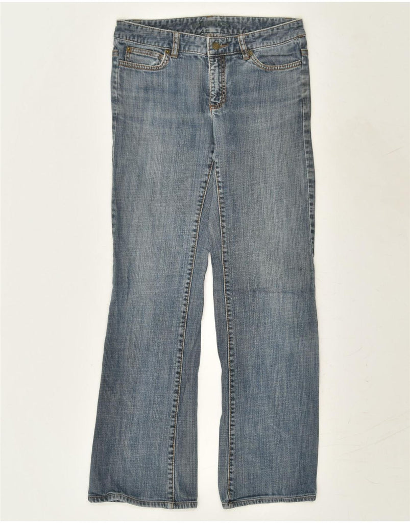 MICHAEL KORS Womens Flared Jeans US 6 Medium W30 L30 Blue Cotton | Vintage Michael Kors | Thrift | Second-Hand Michael Kors | Used Clothing | Messina Hembry 