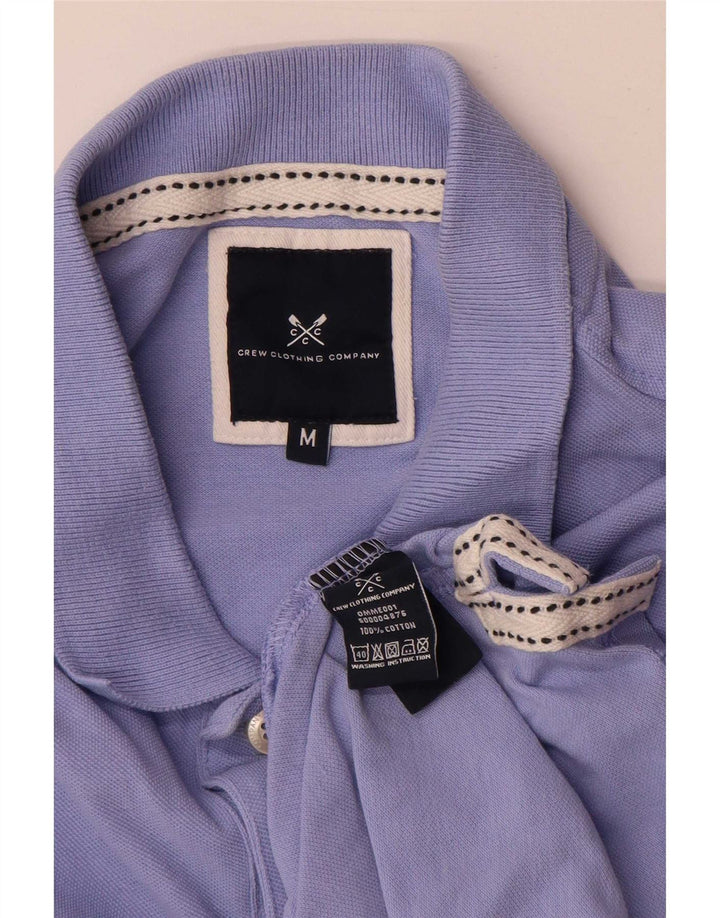 Crew Clothing Mens Polo Shirt Medium Purple Cotton