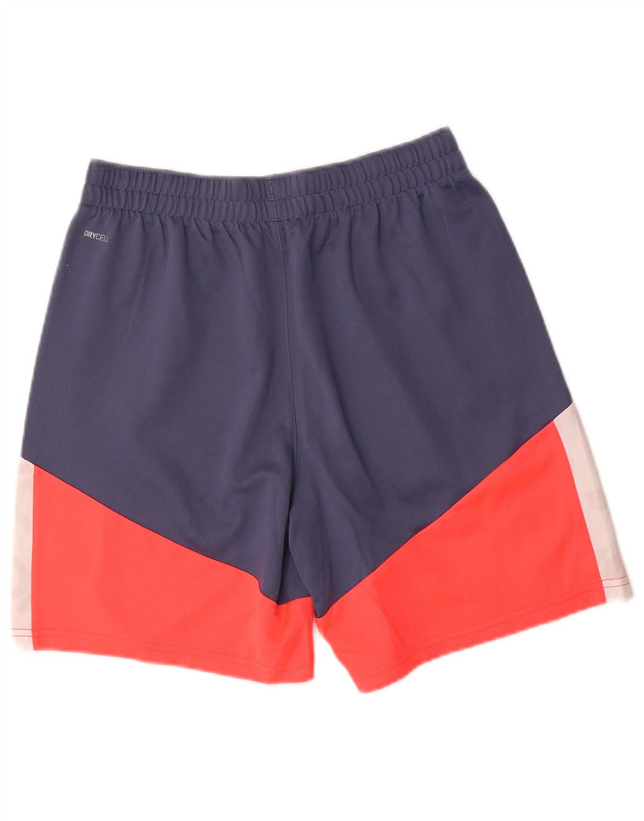 Puma Mens Graphic Sport Shorts Medium Blue Colourblock