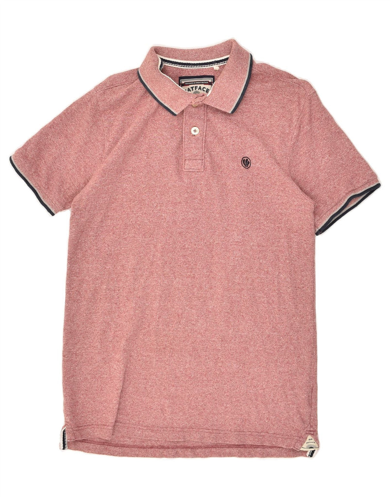 FAT FACE Mens Polo Shirt Small Pink Cotton | Vintage Fat Face | Thrift | Second-Hand Fat Face | Used Clothing | Messina Hembry 