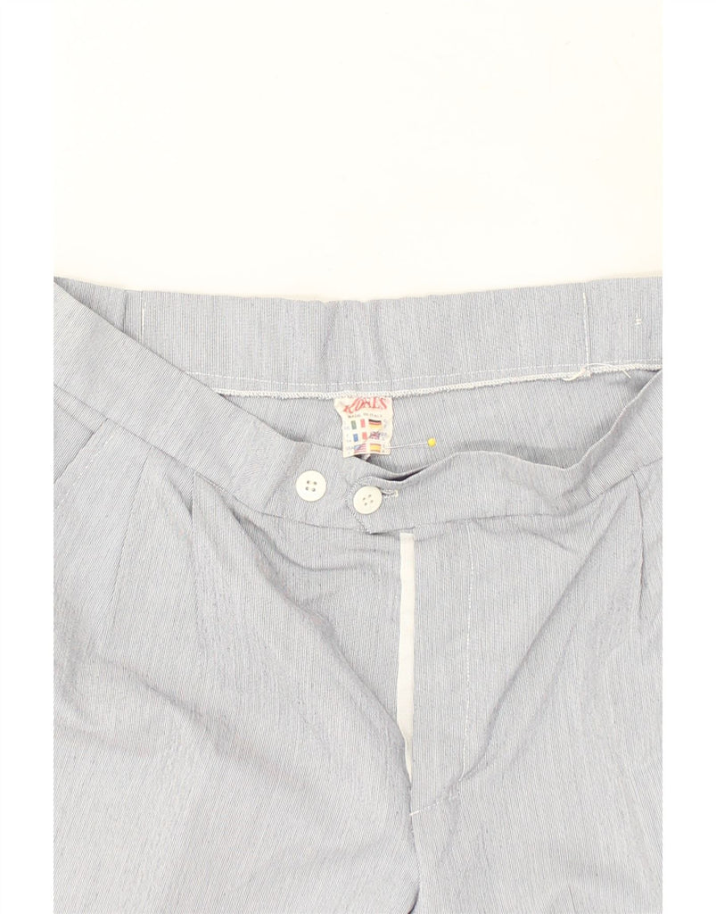 VINTAGE Mens Chino Shorts Small W31 Grey Polyester | Vintage Vintage | Thrift | Second-Hand Vintage | Used Clothing | Messina Hembry 