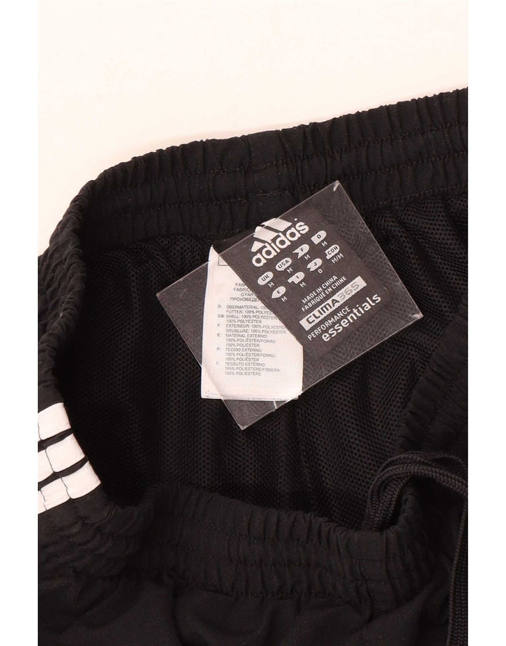 Adidas Mens Clima 365 Tracksuit Trousers Medium Black Polyester