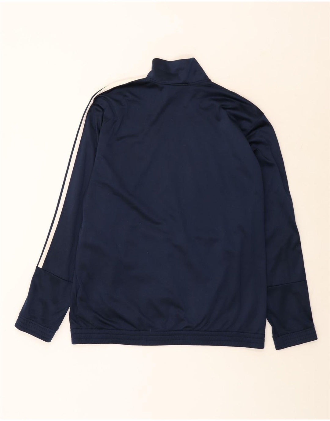 Adidas Mens Tracksuit Top Jacket UK 46/48 XL Navy Blue Colourblock