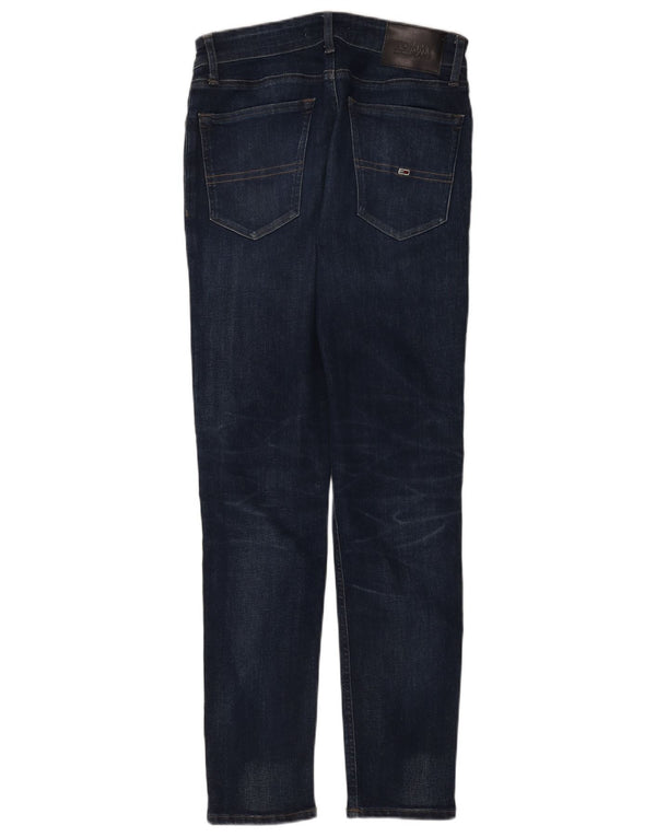 Tommy Hilfiger Mens Slim Jeans W30 L32 Navy Blue Cotton