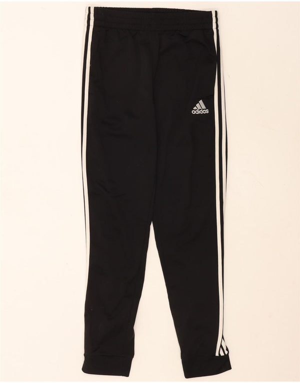 Adidas Mens Tracksuit Trousers Joggers UK 36/38 Small Black Polyester