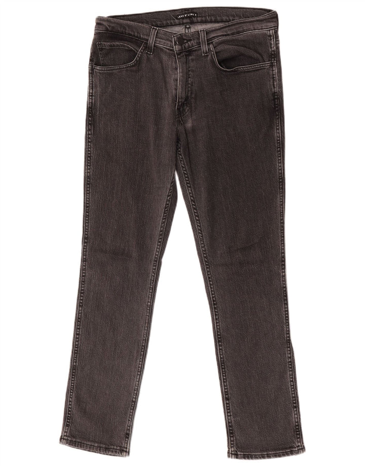 Levi's Mens Line 8 Slim Jeans W32 L30 Grey Cotton