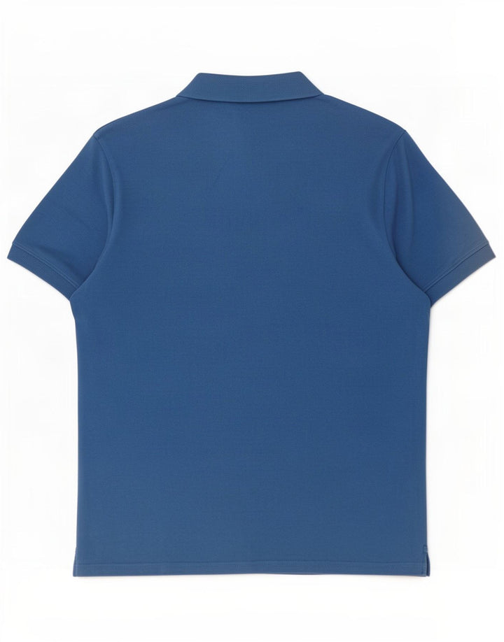Lyle & Scott Mens Polo Shirt Large Blue