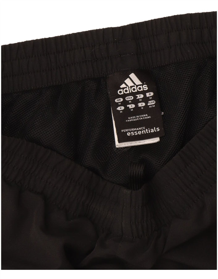 Adidas Mens Climalite Graphic Capri Tracksuit Trousers Medium Black