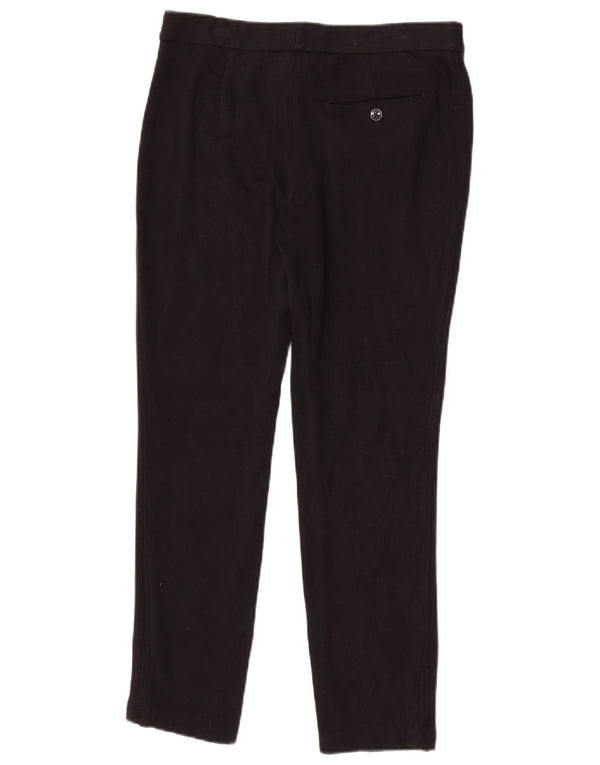 Ralph Lauren Womens Slim Casual Trousers US 6 Medium W28 L27 Black Viscose