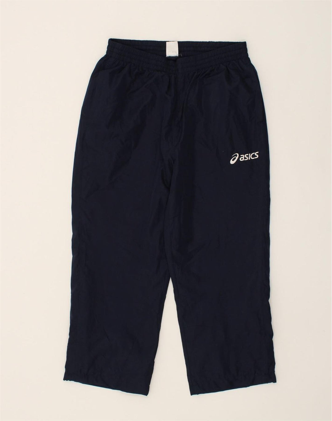 ASICS Womens Tracksuit Trousers XL Navy Blue Polyester Vintage Asics and Second-Hand Asics from Messina Hembry 